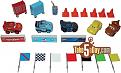 2018 Advent Calendar featuring Mattel Metal Cars Mini Racers.